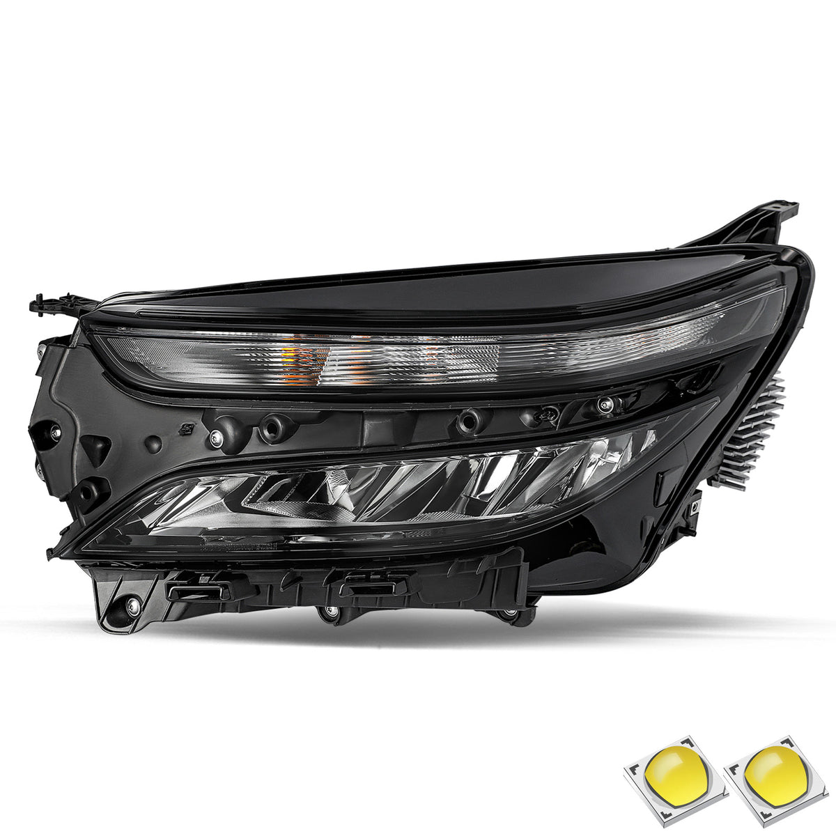 VehicleAid Headlights For 2022-2024 Chevy Equinox LS