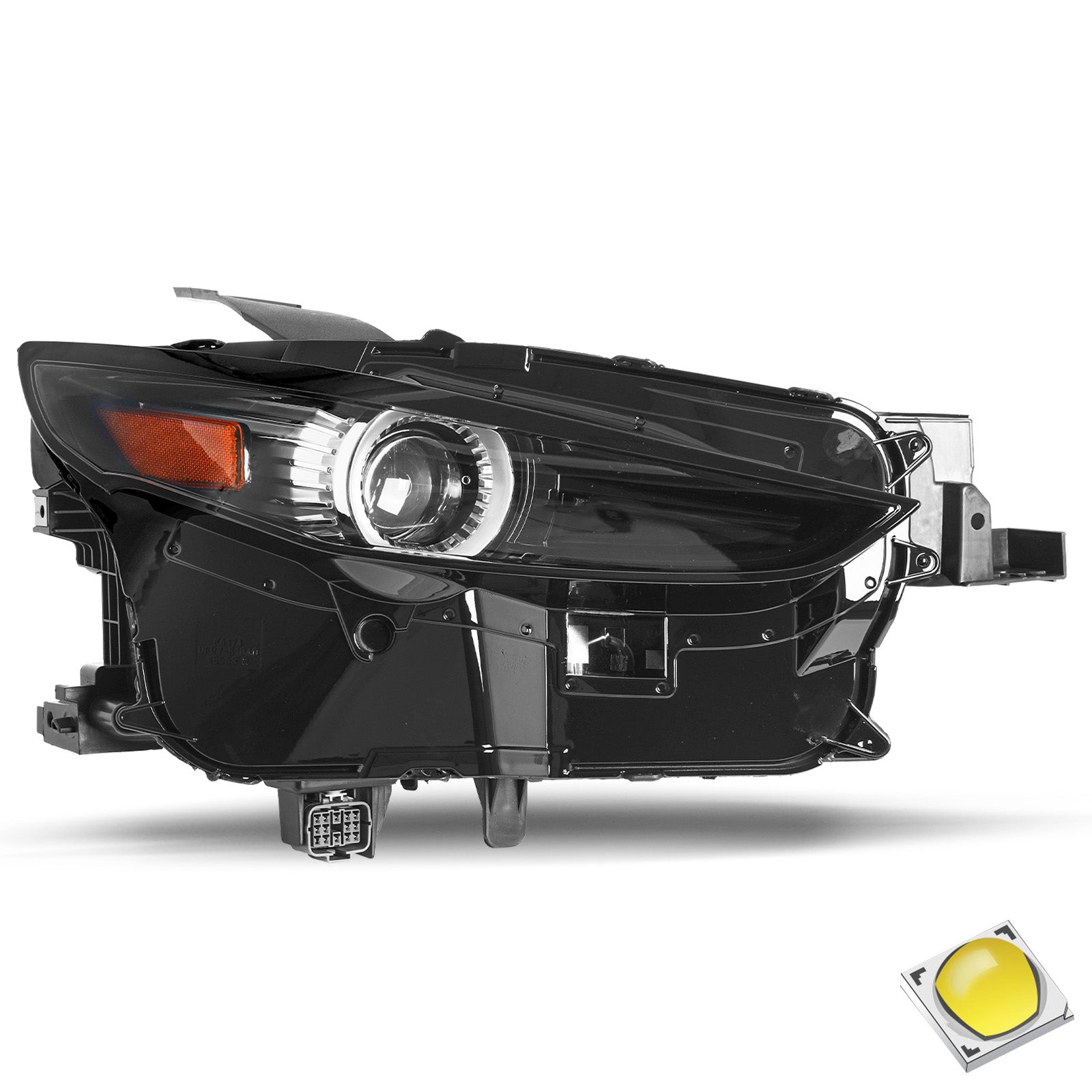 VehicleAid Full LED Headlights For 2020-2023 Mazda CX-30