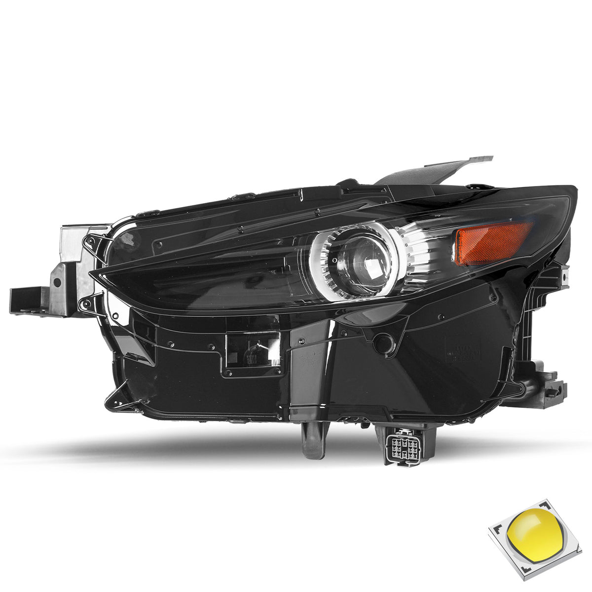 VehicleAid Full LED Headlights For 2020-2023 Mazda CX-30