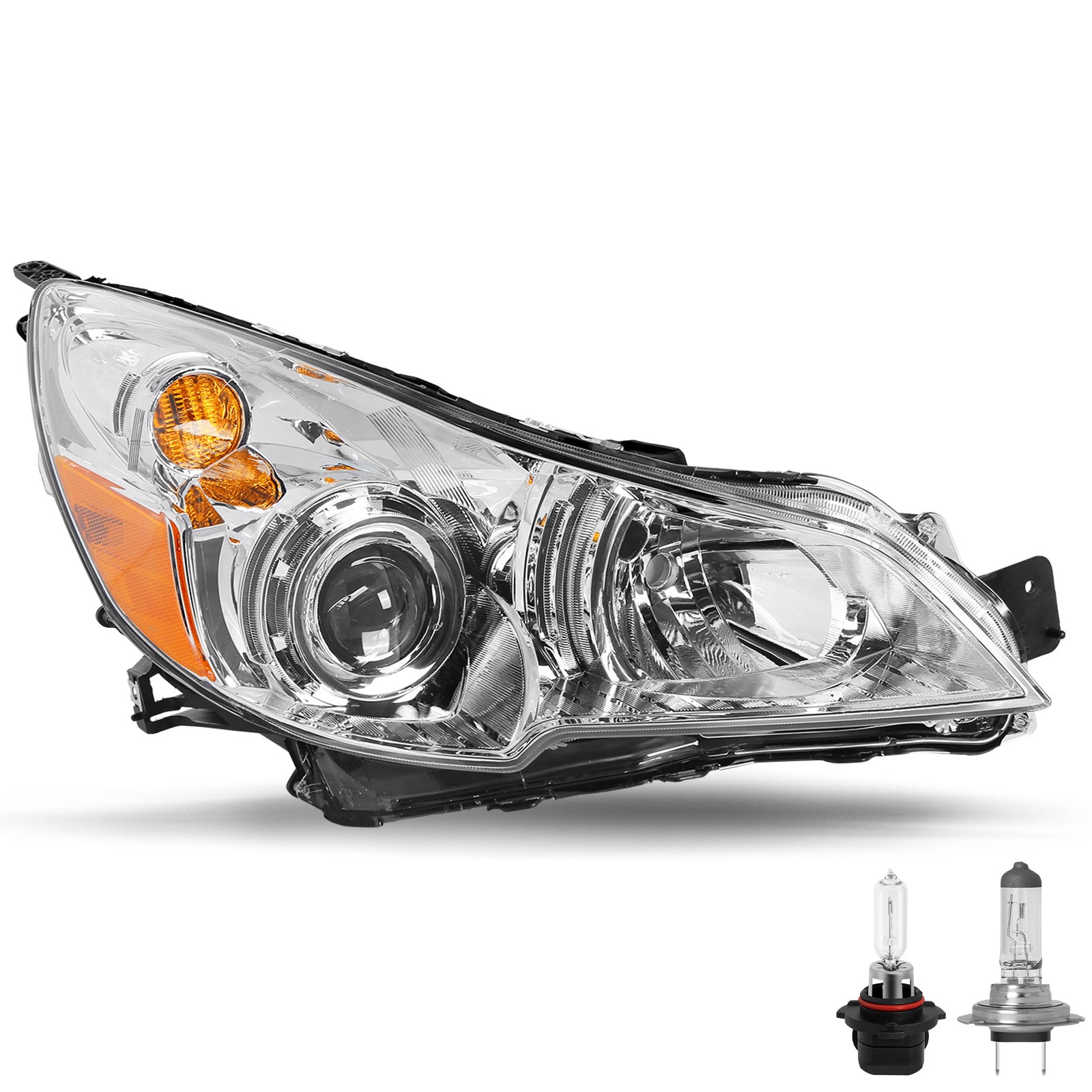 VehicleAid Headlights For 2010-2014 Subaru Legacy/Outback