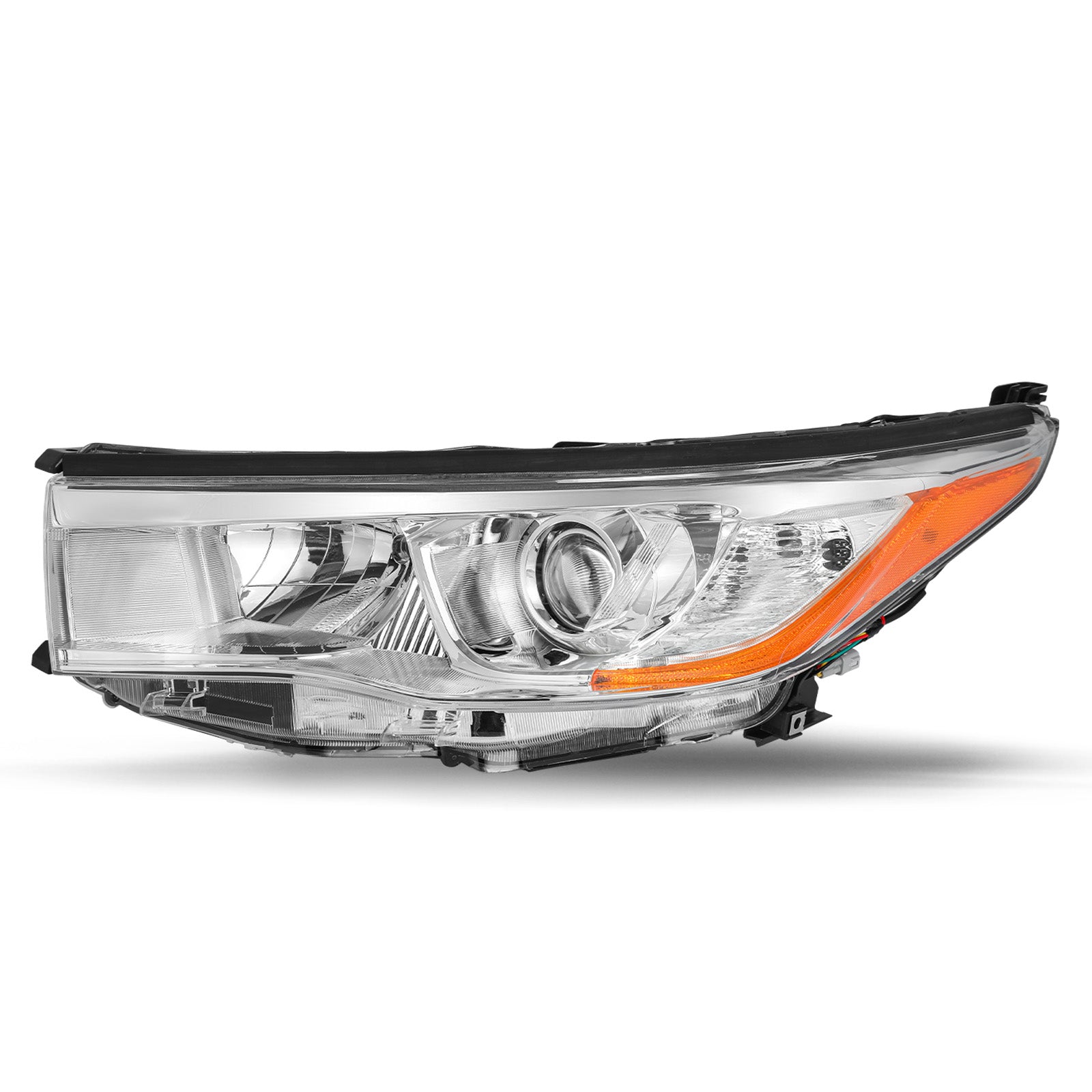 VehicleAid Halogen Headlight Assembly Replacement For 2014-2016 Toyota Highlander
