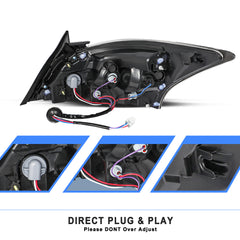 VehicleAid Taillights For 2012-2014 Nissan Maxima