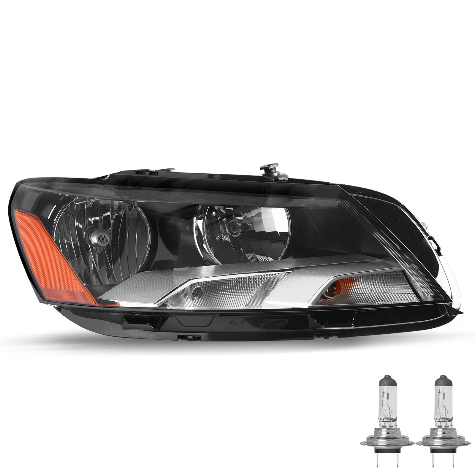 VehicleAid Headlights For 2012-2015 Volkswagen Passat