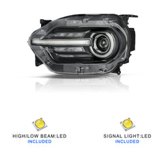 VehicleAid Headlights For 2021-2024 Ford Bronco Sport