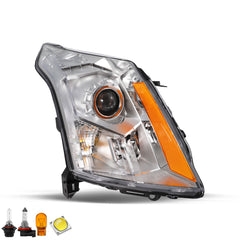 VehicleAid Headlights For 2010-2016 Cadillac SRX