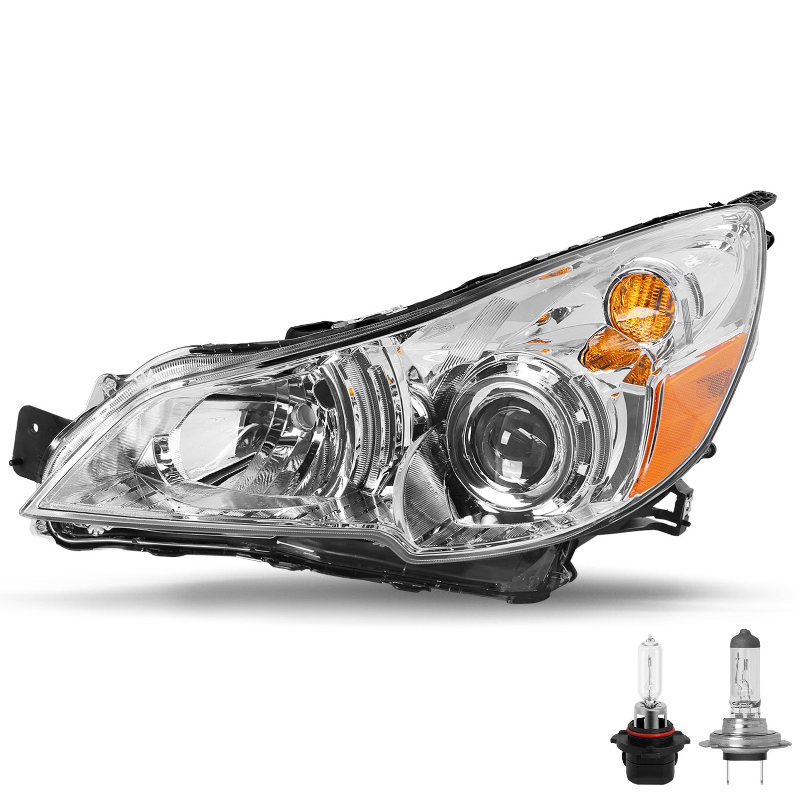 VehicleAid Headlights For 2010-2014 Subaru Legacy/Outback