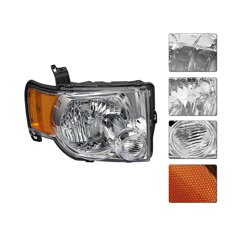 VehicleAid Headlights For 2008-2012 Ford Escape