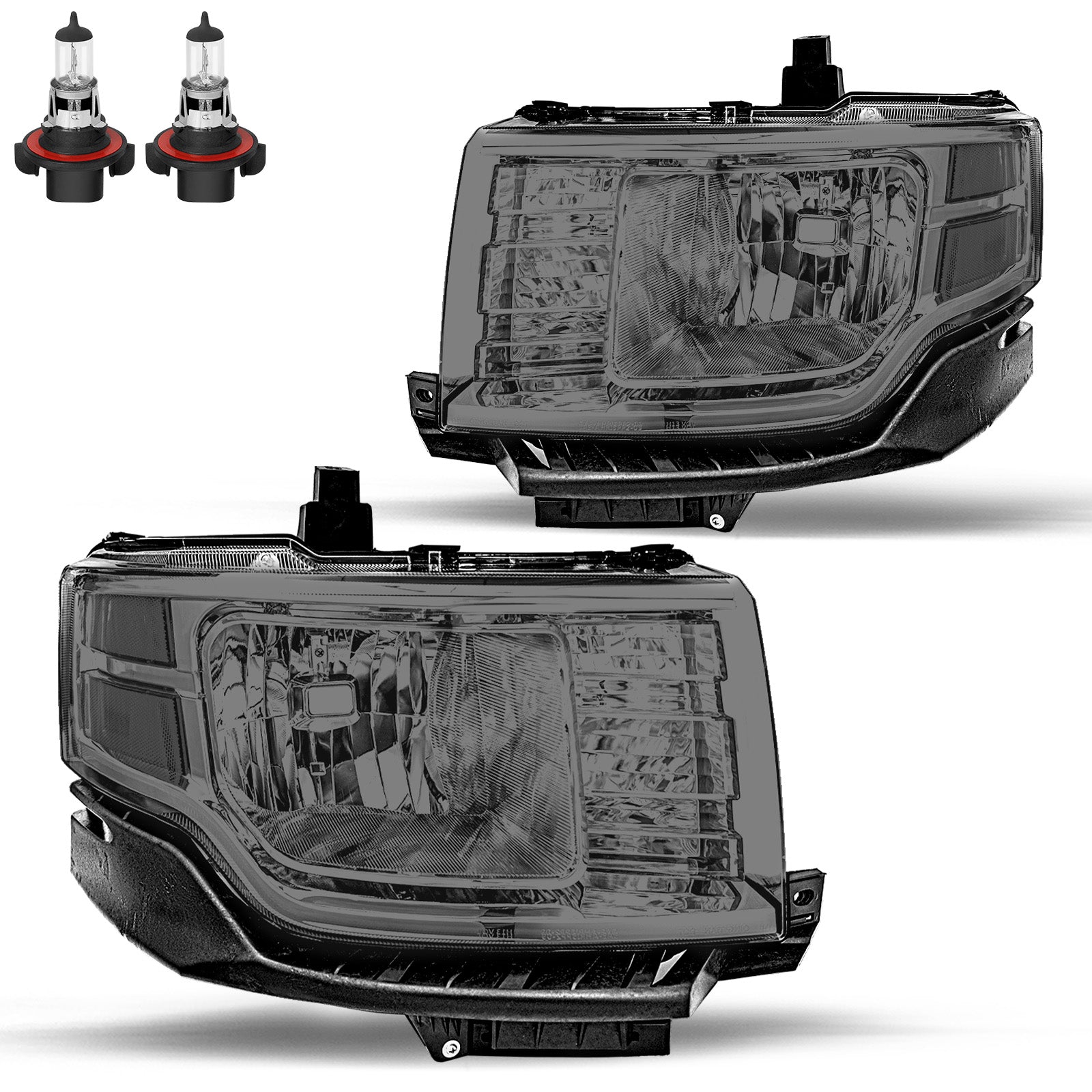 VehicleAid Headlights For 2009-2012 Ford Flex