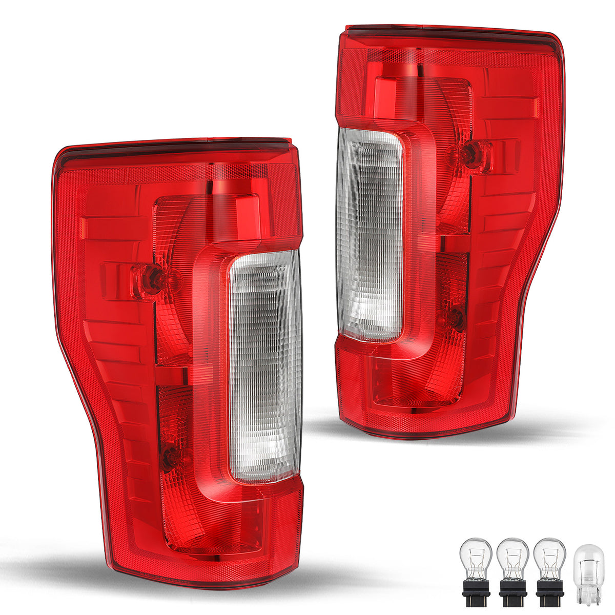 VehicleAid Taillights For 2017-2019 Ford F-250 F-350 Super Duty