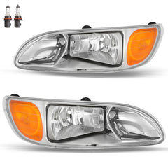 VehicleAid Headlights For 2005-2015 Peterbilt 325 384 386 330 335 337 340 348 382