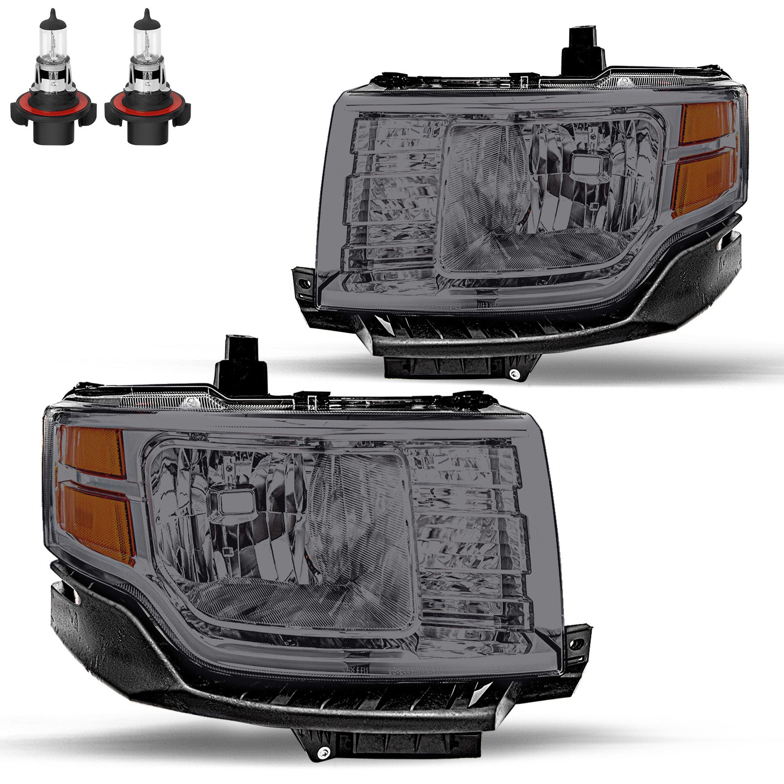 VehicleAid Headlights For 2009-2012 Ford Flex