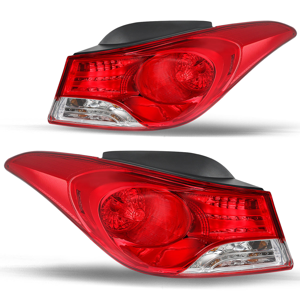 VehicleAid Taillights For 2011-2013 Hyundai Elantra