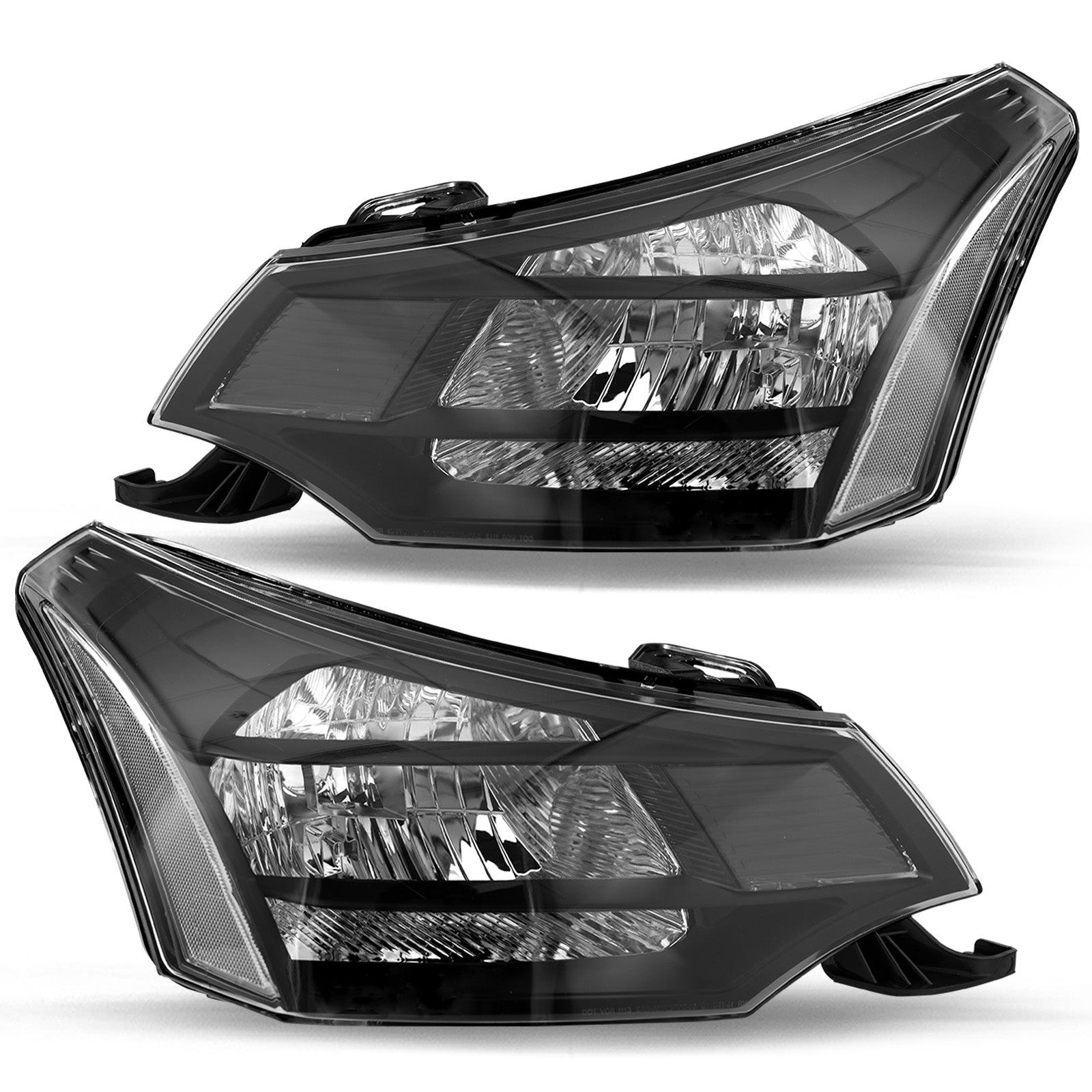 VehicleAid Headlights For 2008-2011 Ford Focus