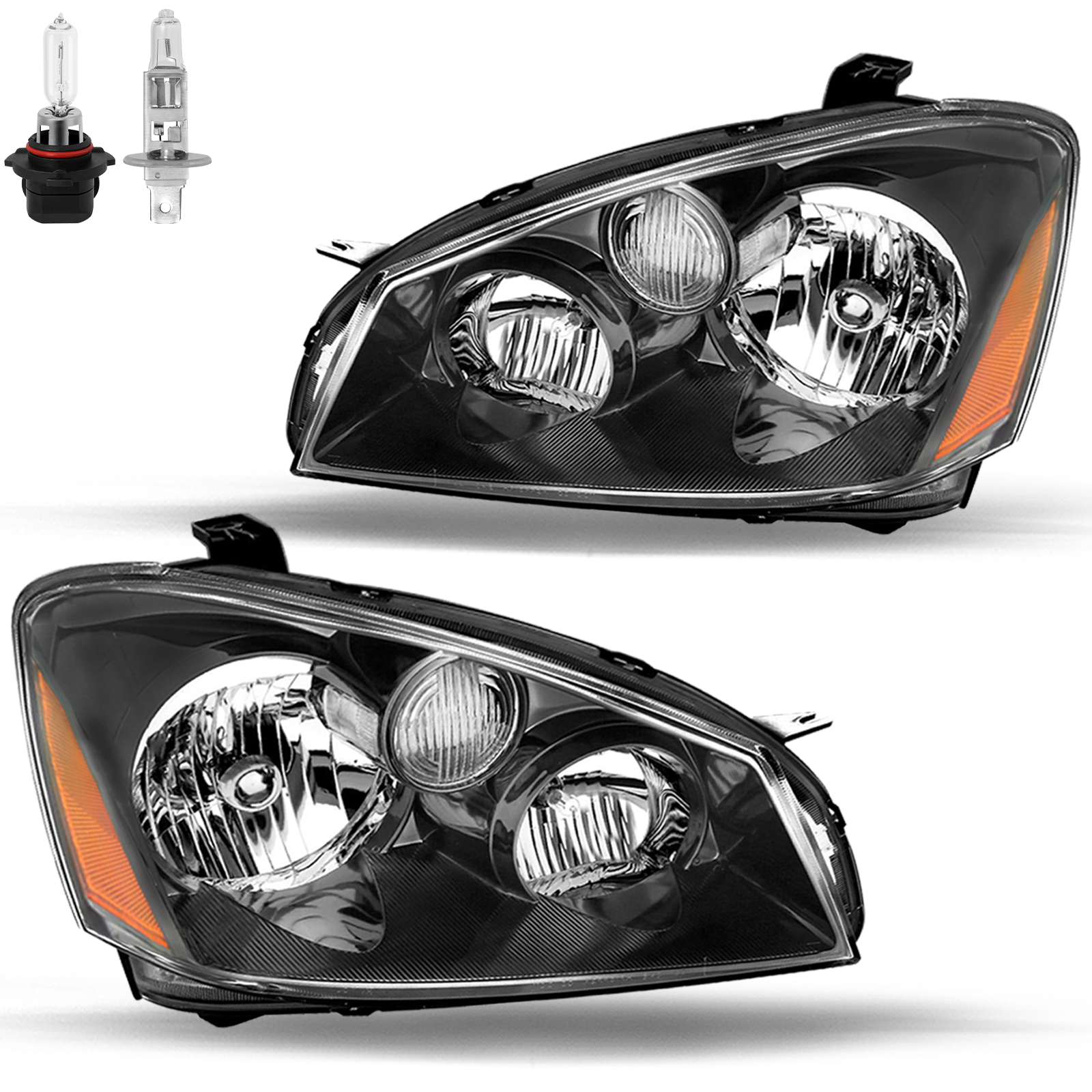 VehicleAid Headlights For 2005-2006 Nissan Altima