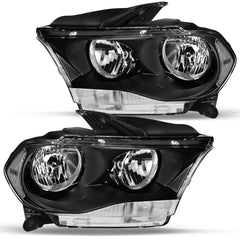 VehicleAid Headlights For 2011-2013 Dodge Durango