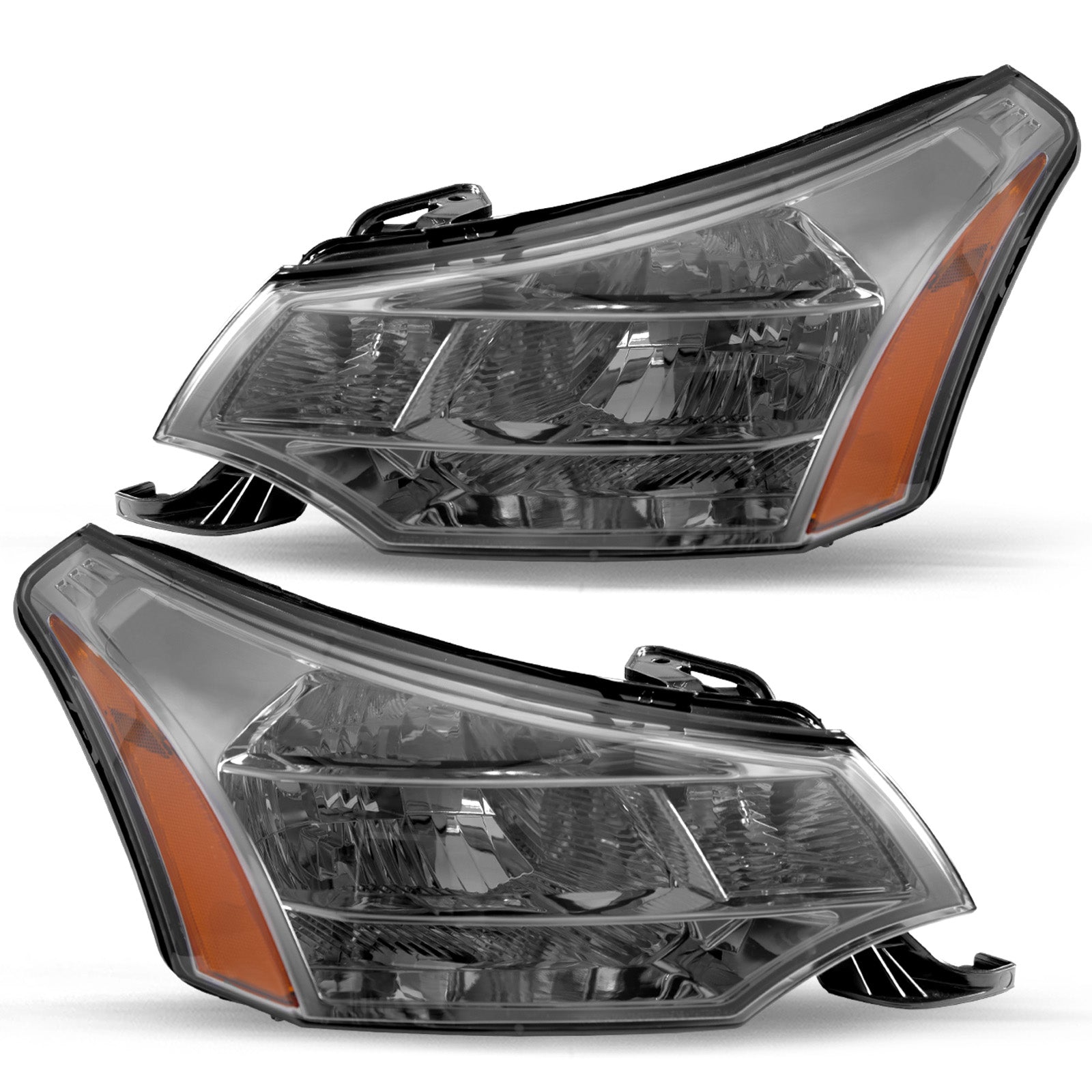 VehicleAid Headlights For 2008-2011 Ford Focus