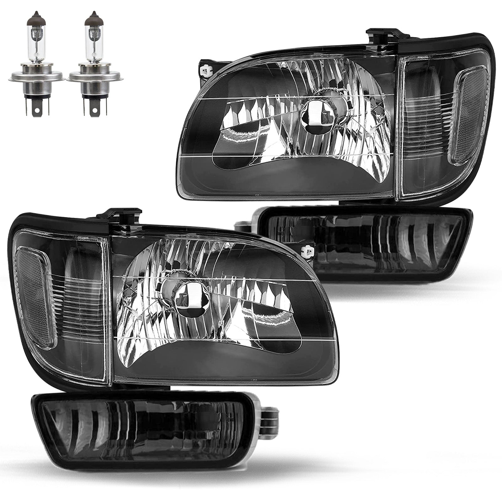 VehicleAid Headlights For 2001-2004 Toyota Tacoma