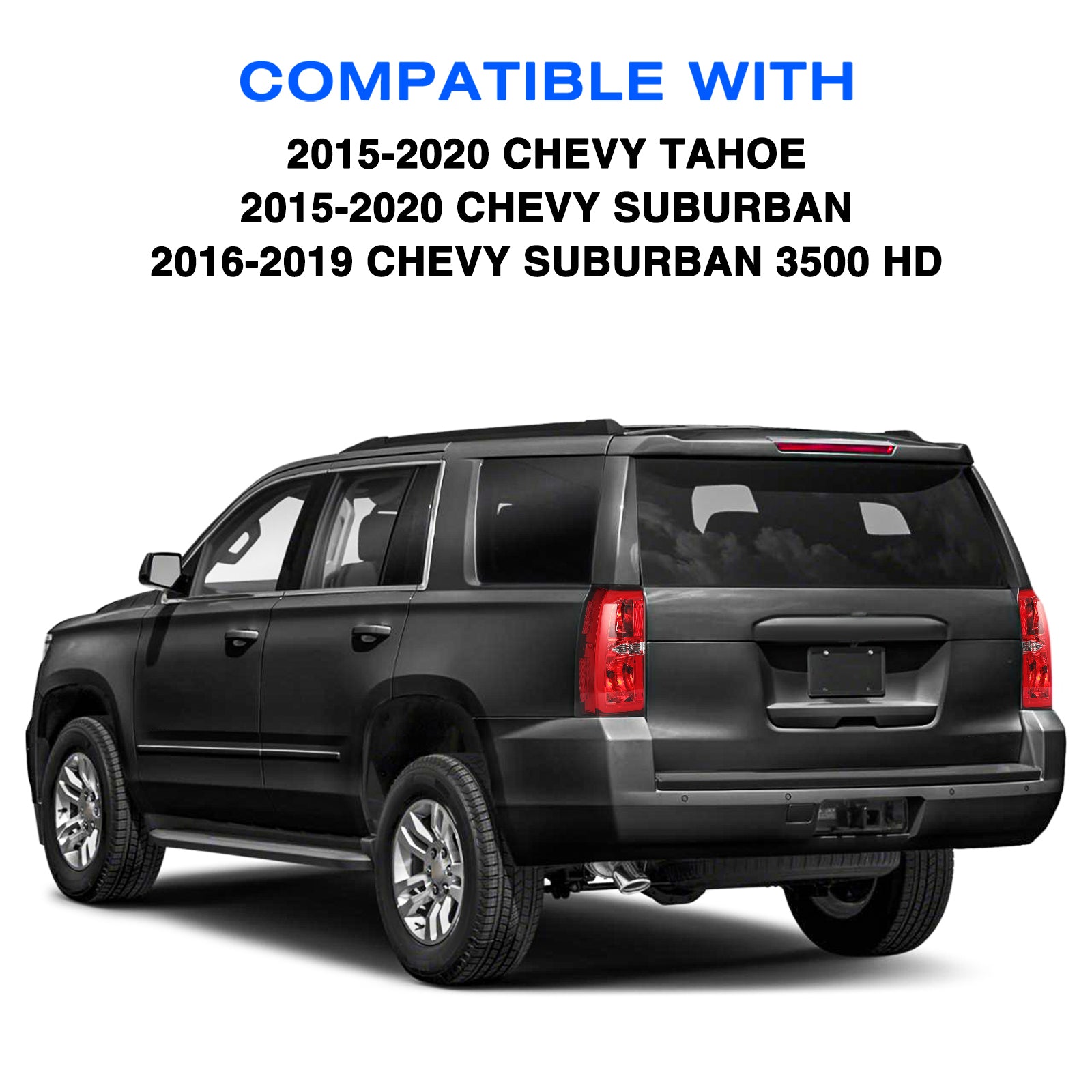 VehicleAid Taillights For 2015-2020 Chevy Suburban
