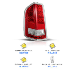VehicleAid Taillights For 2011-2014 Chrysler 300