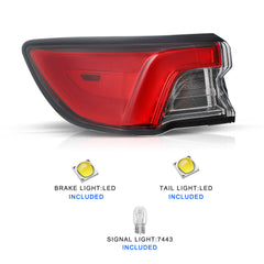 VehicleAid Taillights For 2020-2022 Ford Escape