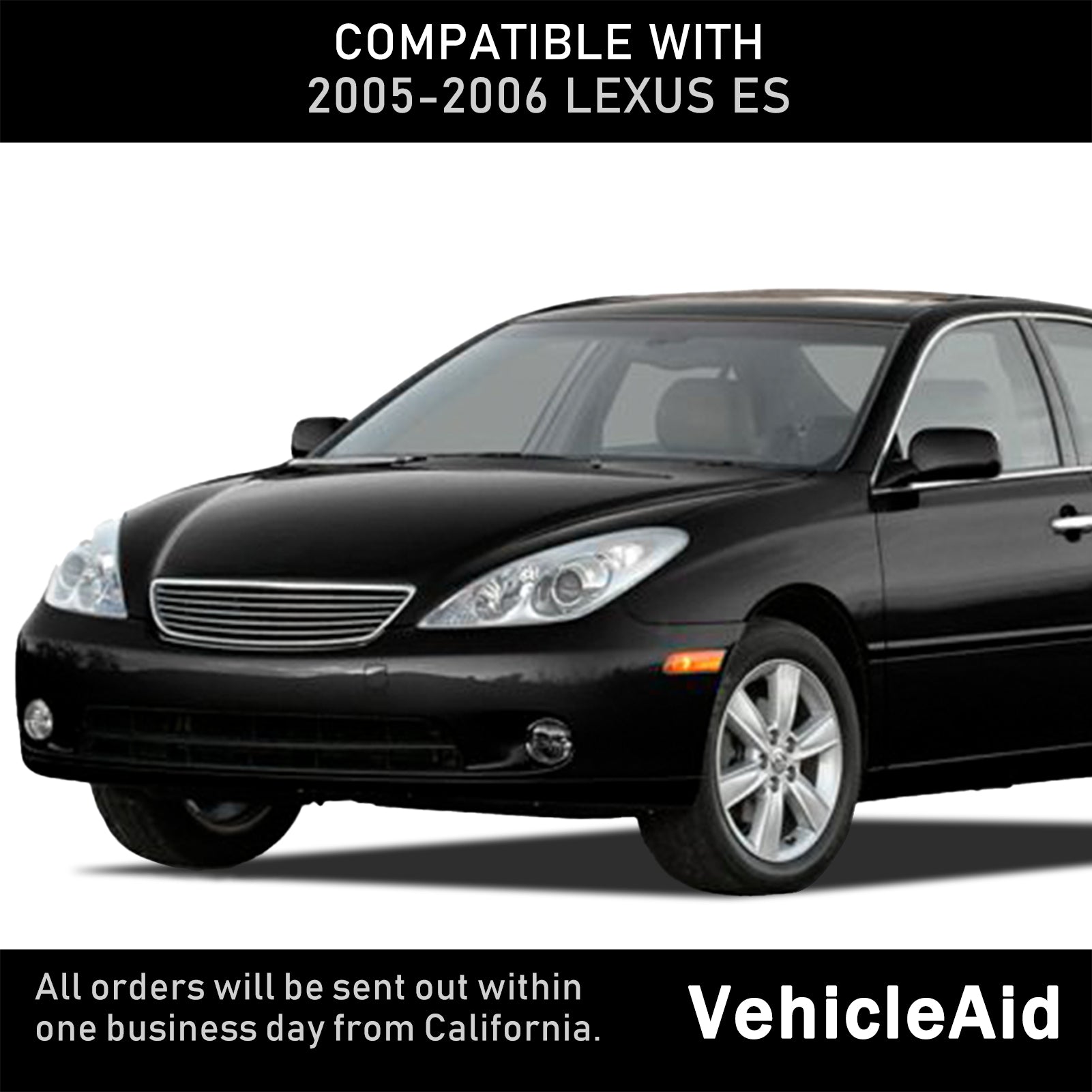 VehicleAid Headlights For 2005-2006 Lexus ES330