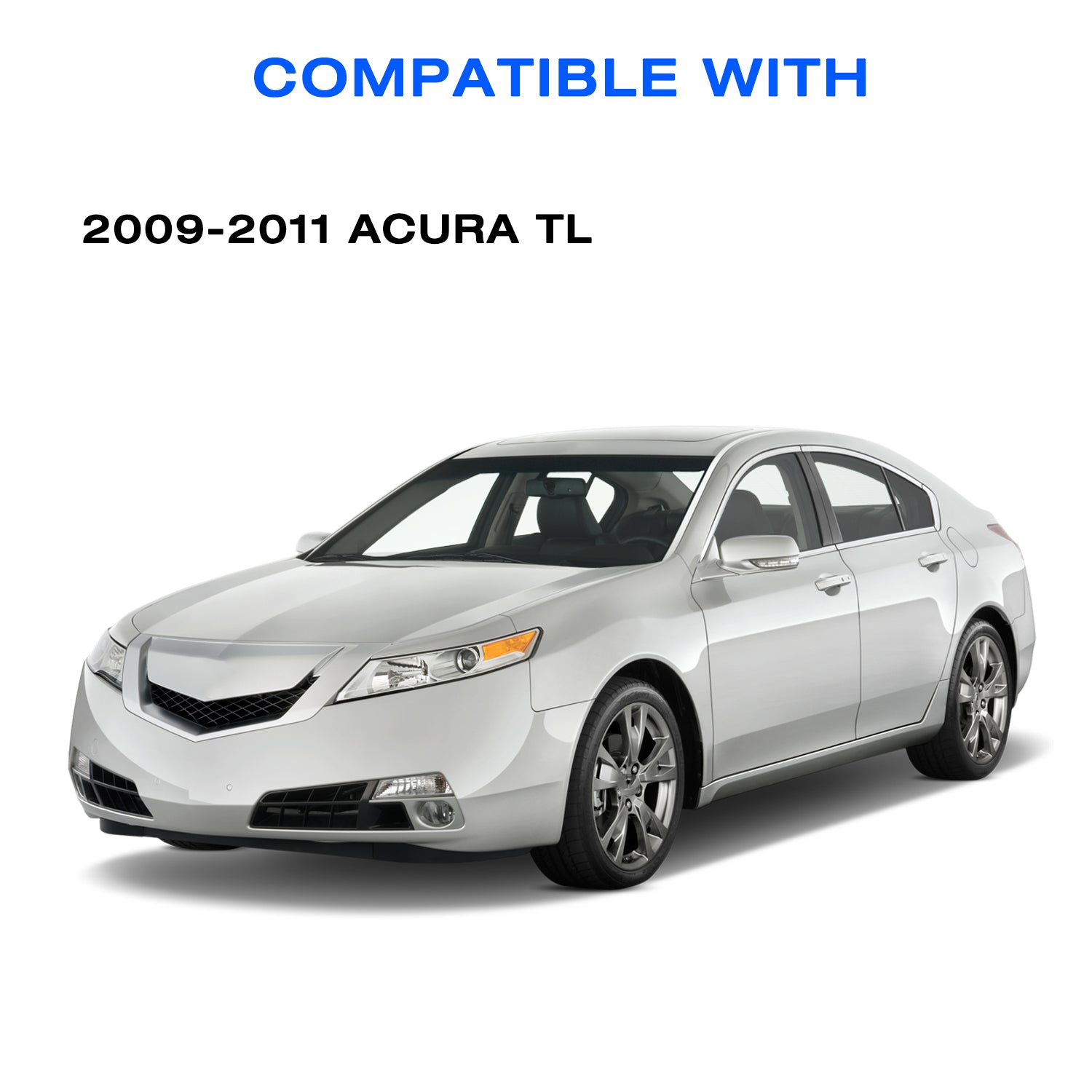 VehicleAid Headlights For 2009-2011 Acura TL