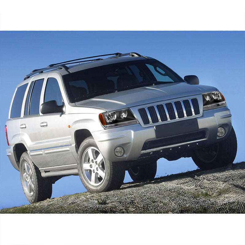 VehicleAid Headlights For 1999-2004 Jeep Grand Cherokee