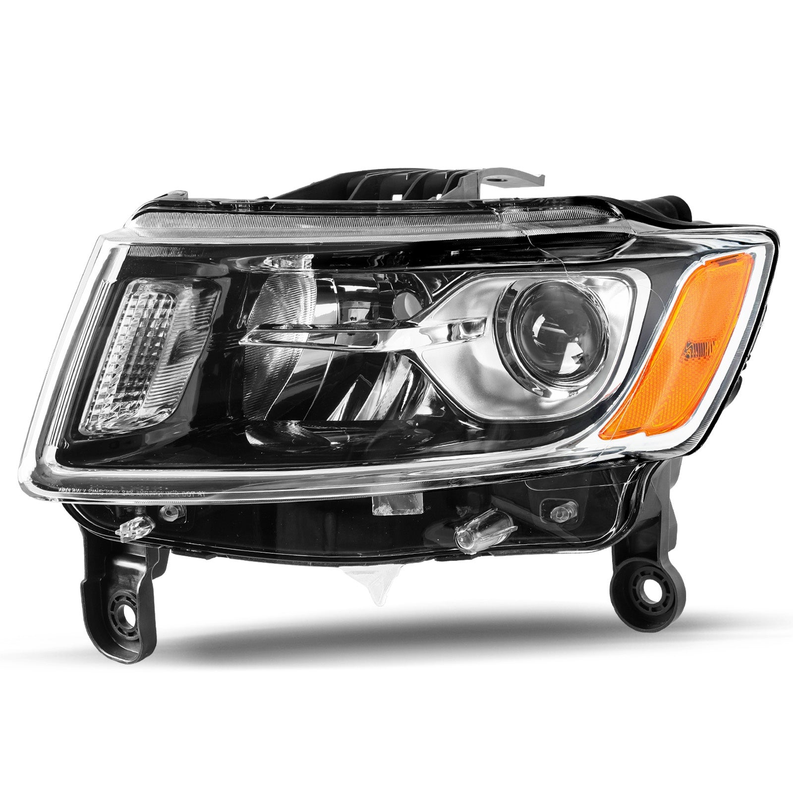 VehicleAid Headlights For 2014-2016 Jeep Grand Cherokee